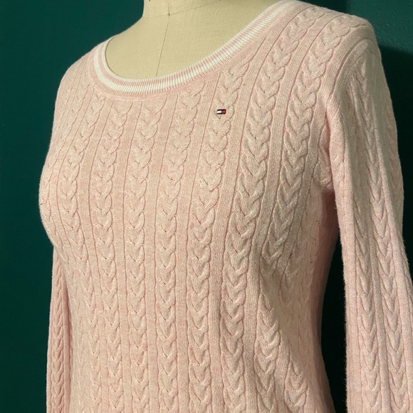 Pink Tommy Hilfiger sweater - Picture 1 of 2